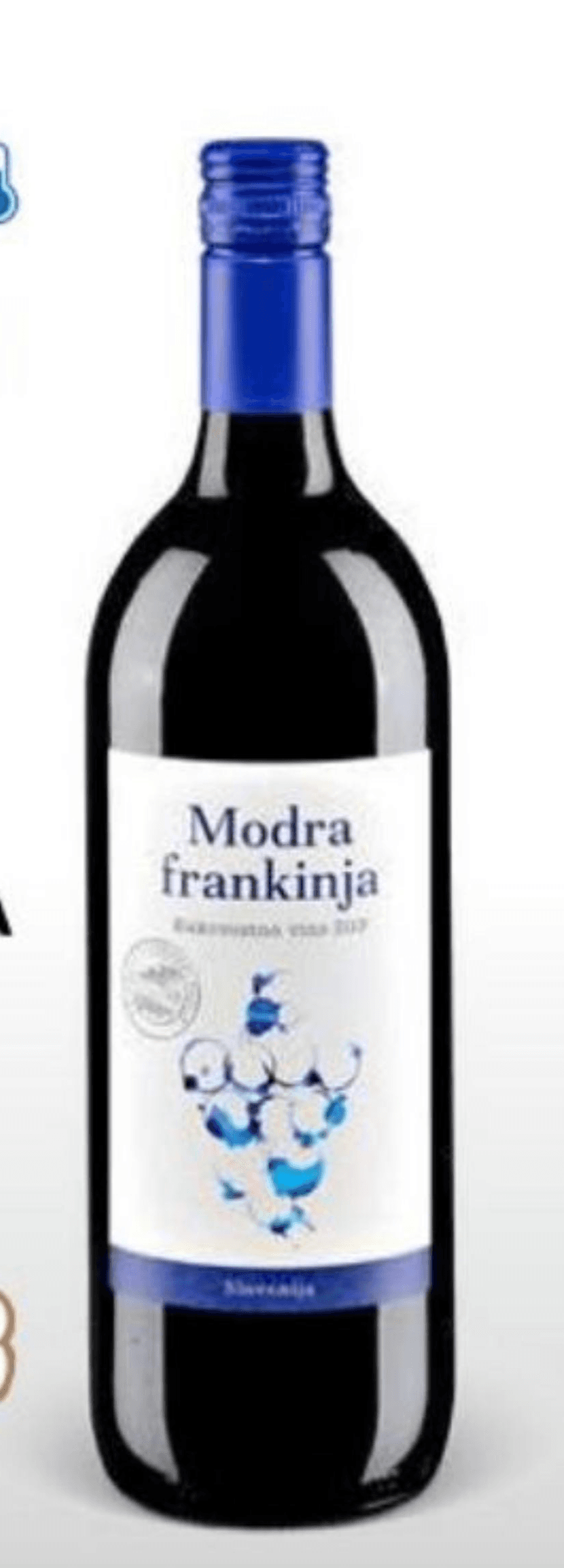 Modra frankinja 1 l Akcija v trgovini Eurospin