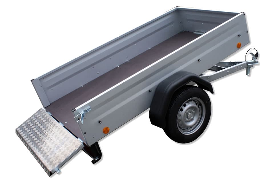 Avtoprikolica EU3 750 2.435 x 1.235 x 340 mm TPV Prikolice Akcija v trgovini Jager