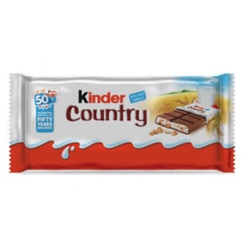 Čokolada Kinder Country 94 g Akcija v trgovini Spar