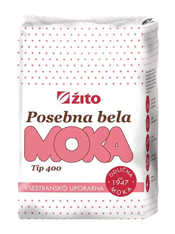 Žito posebna bela moka 1 kg Akcija v trgovini Spar