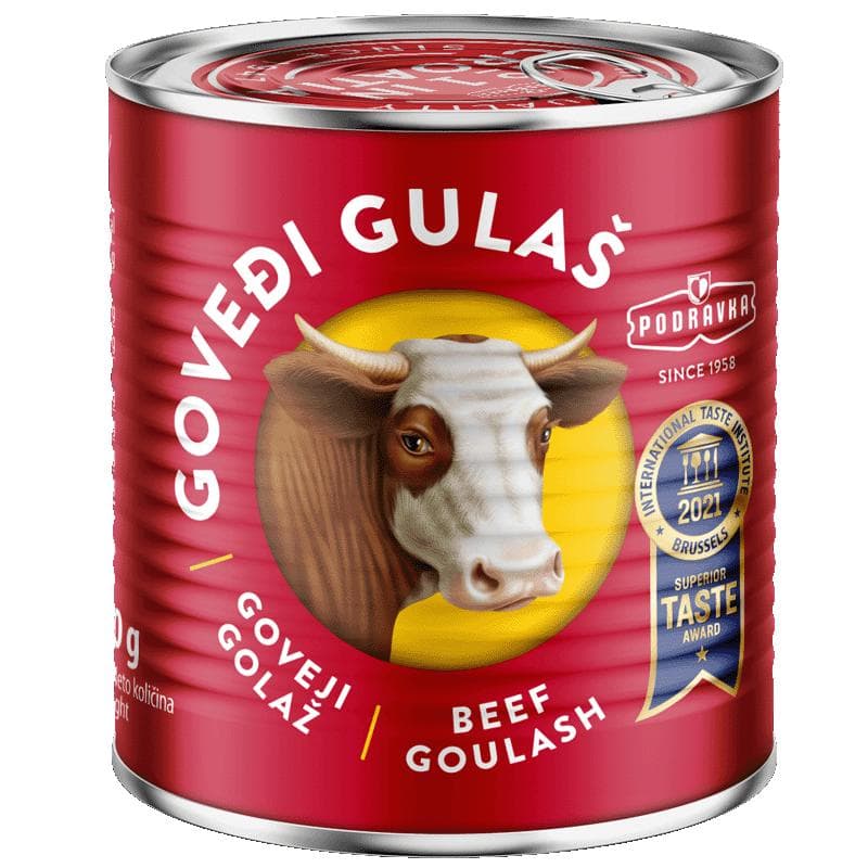 Goveji golaž Podravka 200 g Akcija v trgovini Tuš
