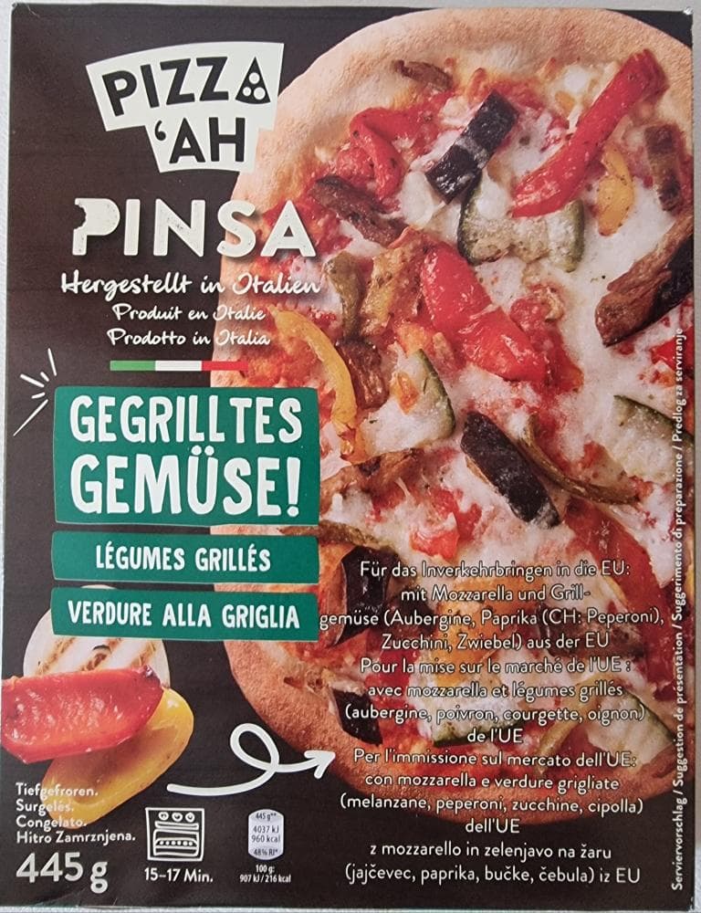 Pizz'ah Pinsa 445-370 g Akcija v trgovini Hofer