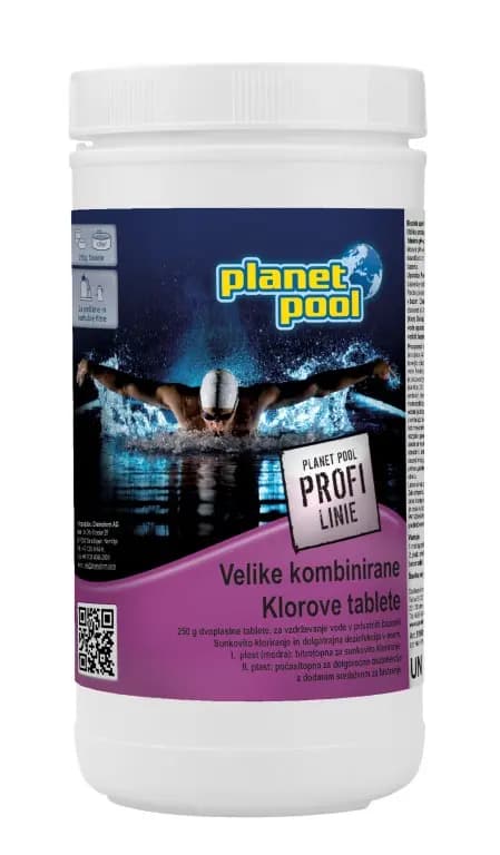 Velike kombinirane klorove tablete 1 kg planet pool Akcija v trgovini Bauhaus