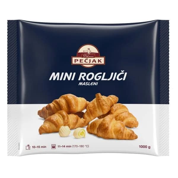 Francoski rogljički 1 kg Pekarna Pečjak Akcija v trgovini Spar