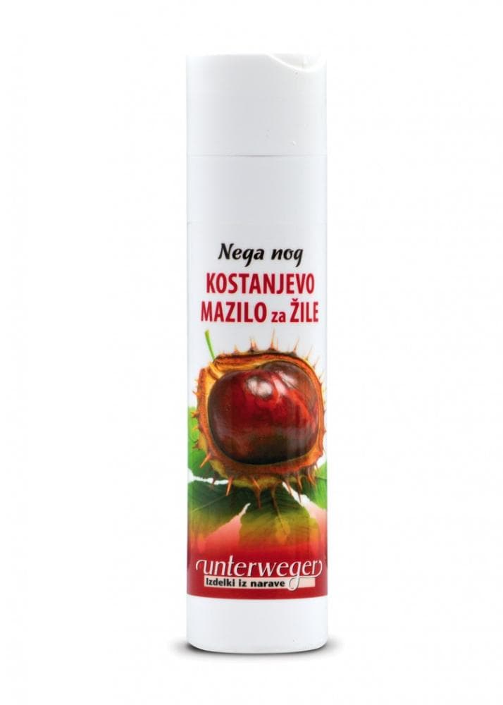 Mazilo za žile iz kostanja Unterweger 250 ml Akcija v trgovini E.Leclerc