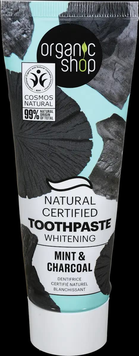 organic shop Whitening meta in oglje zobna krema 100 g Akcija v trgovini Dm