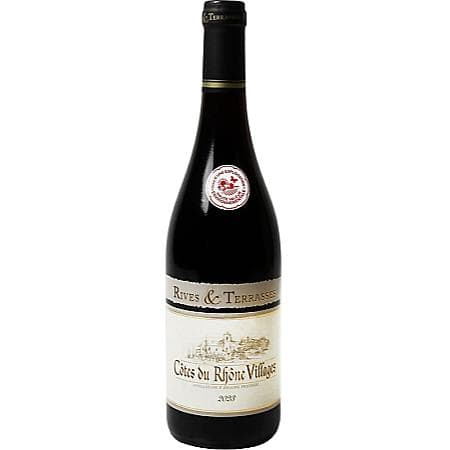 Rives & Terrasses "Côtes du Rhône Villages" 0,75 l Akcija v trgovini E.Leclerc