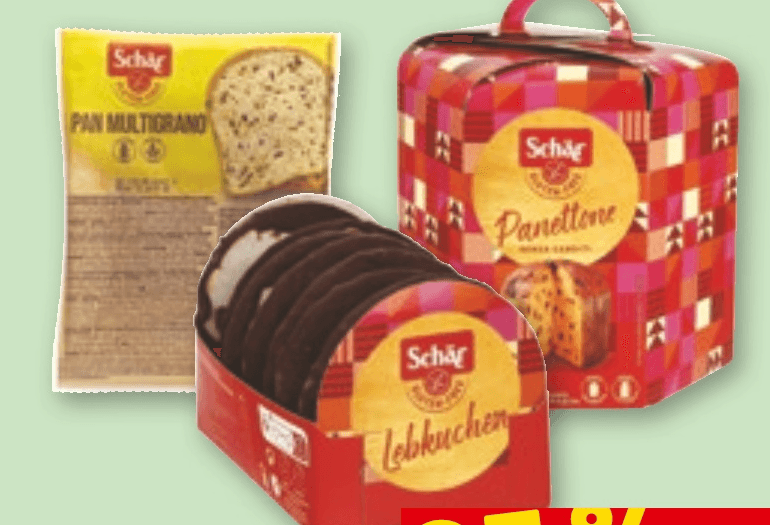 Božični izdelki Schär Akcija v trgovini Spar