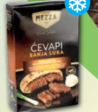 Čevapčiči Banja Luka 730 g Mezza Halal Akcija v trgovini Spar