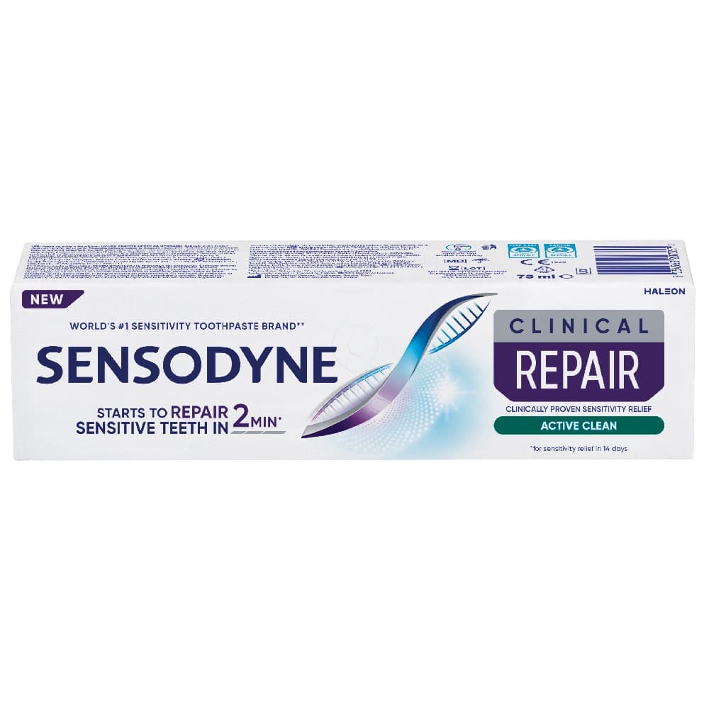 Sensodyne Clinical zobna pasta 75 ml Akcija v trgovini Spar
