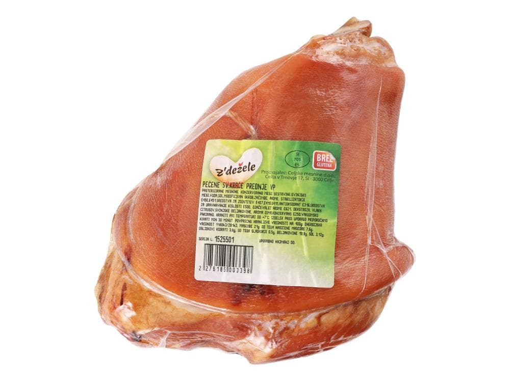 Prekajena prednja krača 1 kg Ave Akcija v trgovini Jager