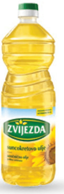Sončnično olje Zvezda 1 l Tovarna olja Gea Akcija v trgovini Spar