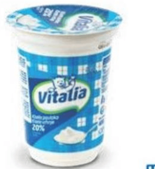 Vitalia kisla smetana z 20% m. m. 400 g Akcija v trgovini Eurospin