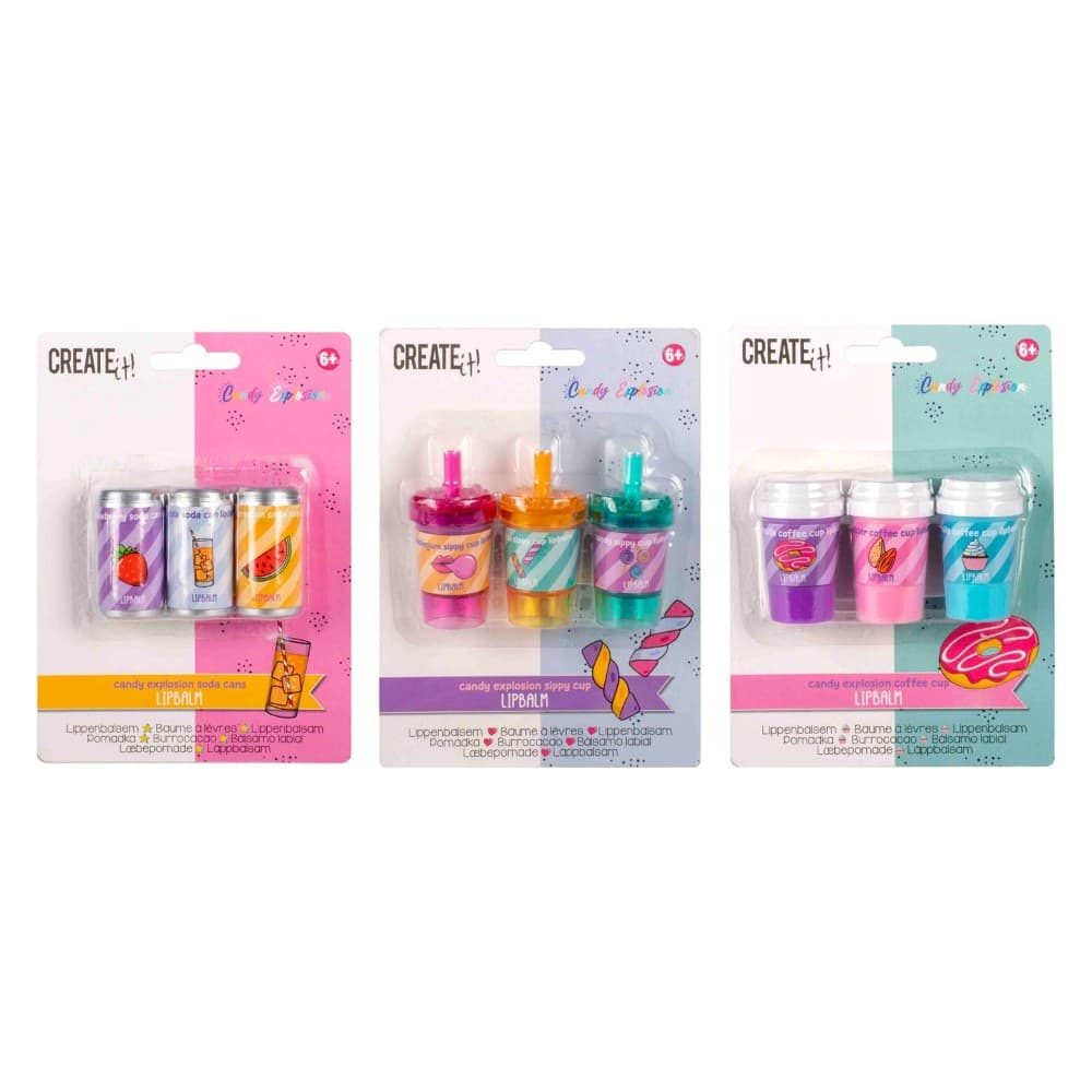 Create it lip balm 3/1 Akcija v trgovini Mercator