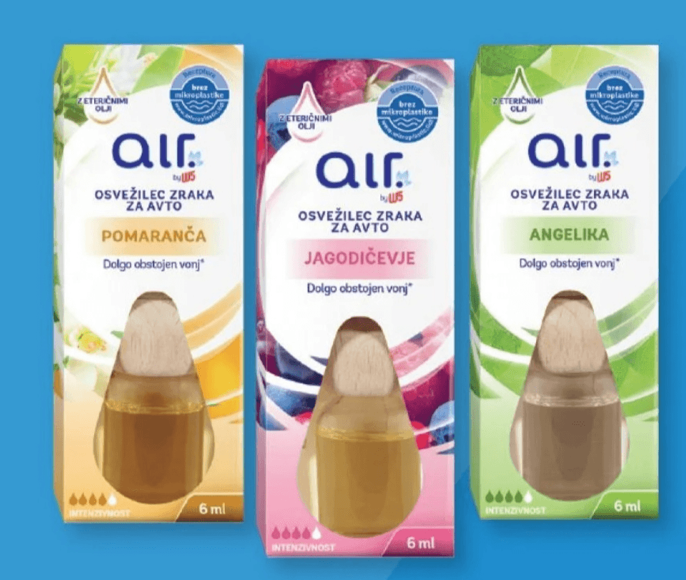 W5 Osvežilec zraka za avto 6 ml Akcija v trgovini Lidl