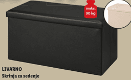 LIVARNO Skrinja za sedenje