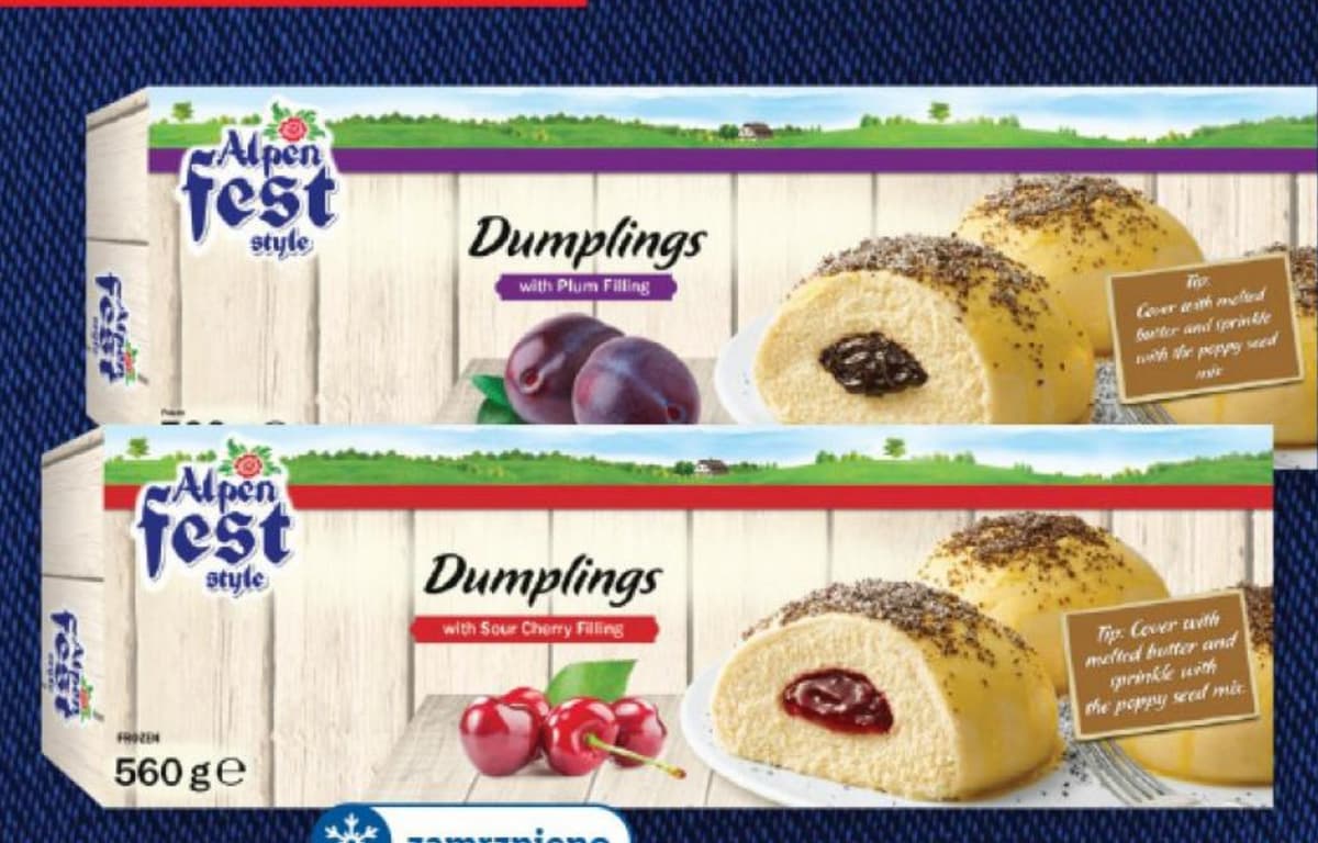 Alpenfest kvašeni cmoki 560 g Akcija v trgovini Lidl
