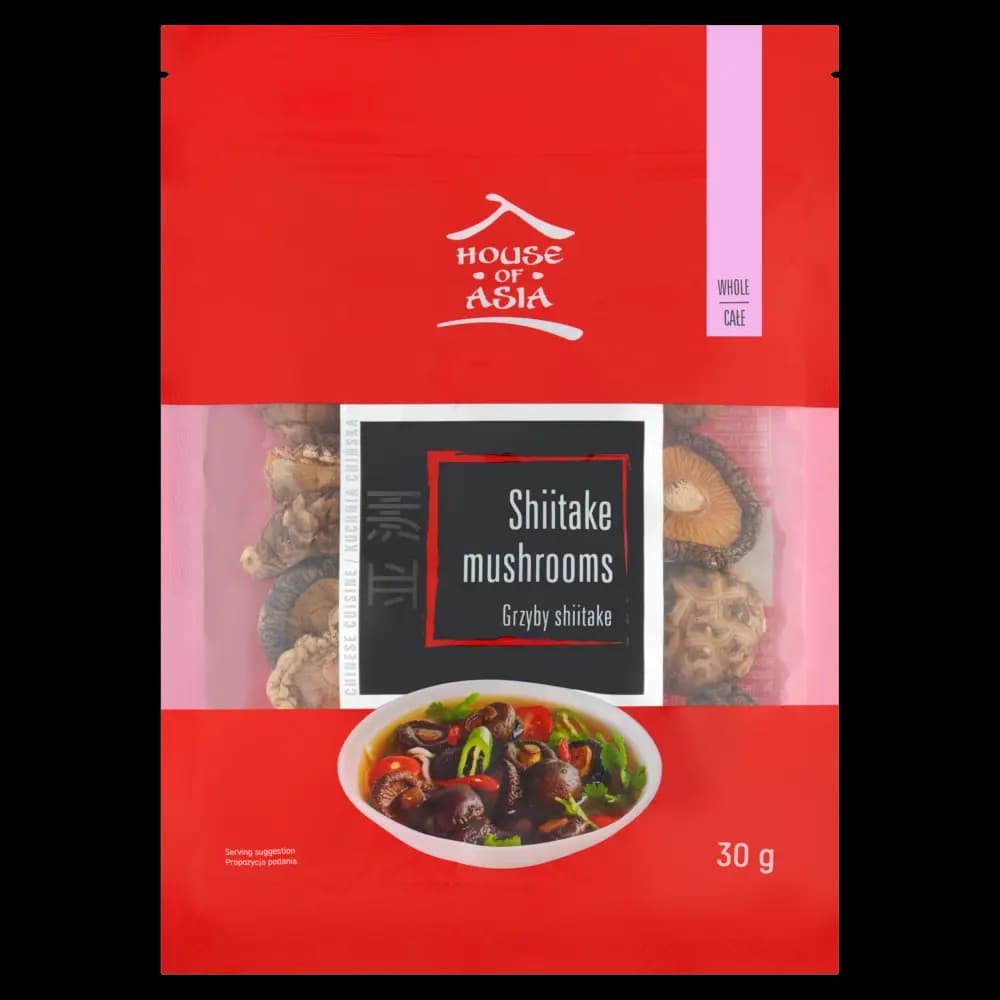 Gobe šitake 30 g House of Asia Akcija v trgovini Spar