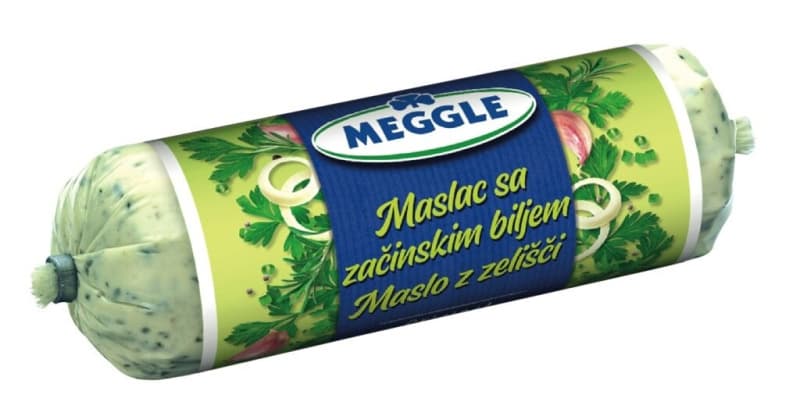 Zeliščno maslo Meggle 125 g Akcija v trgovini Jager