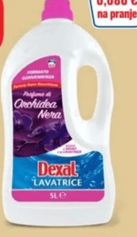 Dexal Tekoči detergent za perilo 5 l Akcija v trgovini Eurospin