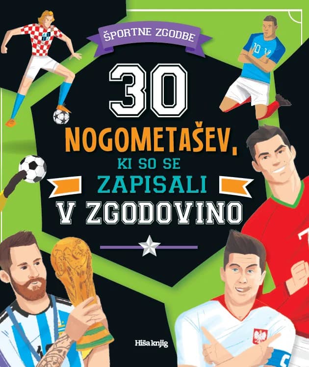 30 Nogometašev, ki so se zapisali v zgodovino Hiša knjig Akcija v trgovini E.Leclerc