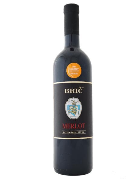 Vrhunsko vino ZGP Cabernet Sauvignon ali Merlot 0,75 l Brič Akcija v trgovini E.Leclerc