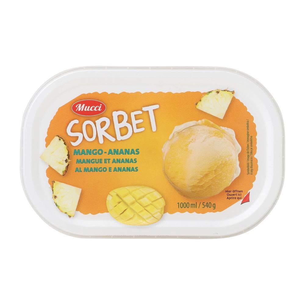 Mucci Sorbet 1 l Akcija v trgovini Hofer