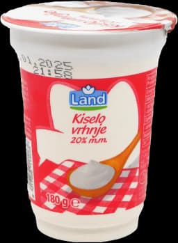 Land Kisla smetana