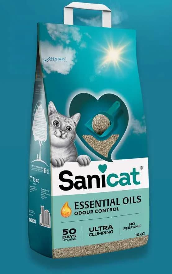 Sanicat Essential Oils 10kg Akcija v trgovini Mr. Pet