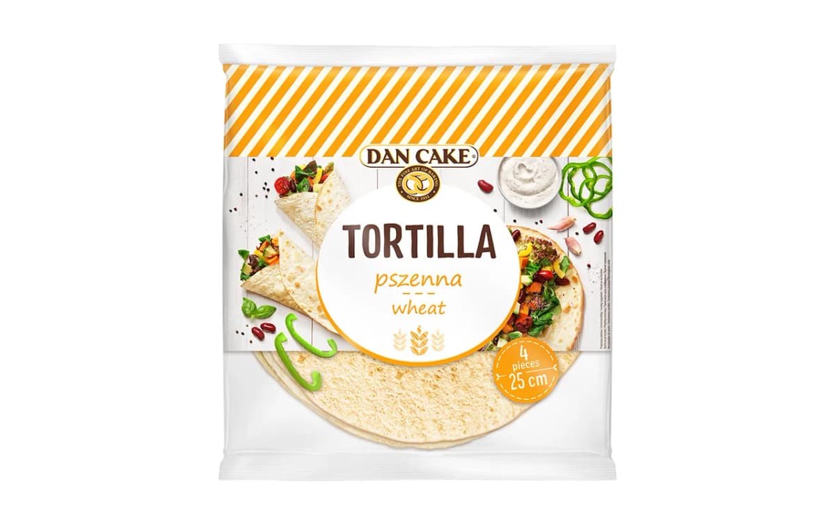 Pirina tortilja 240 g Dan cake Akcija v trgovini Jager