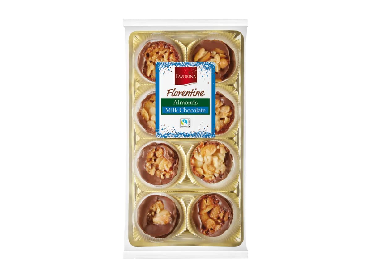 Favorina mandljevi florentinci 125 g Akcija v trgovini Lidl