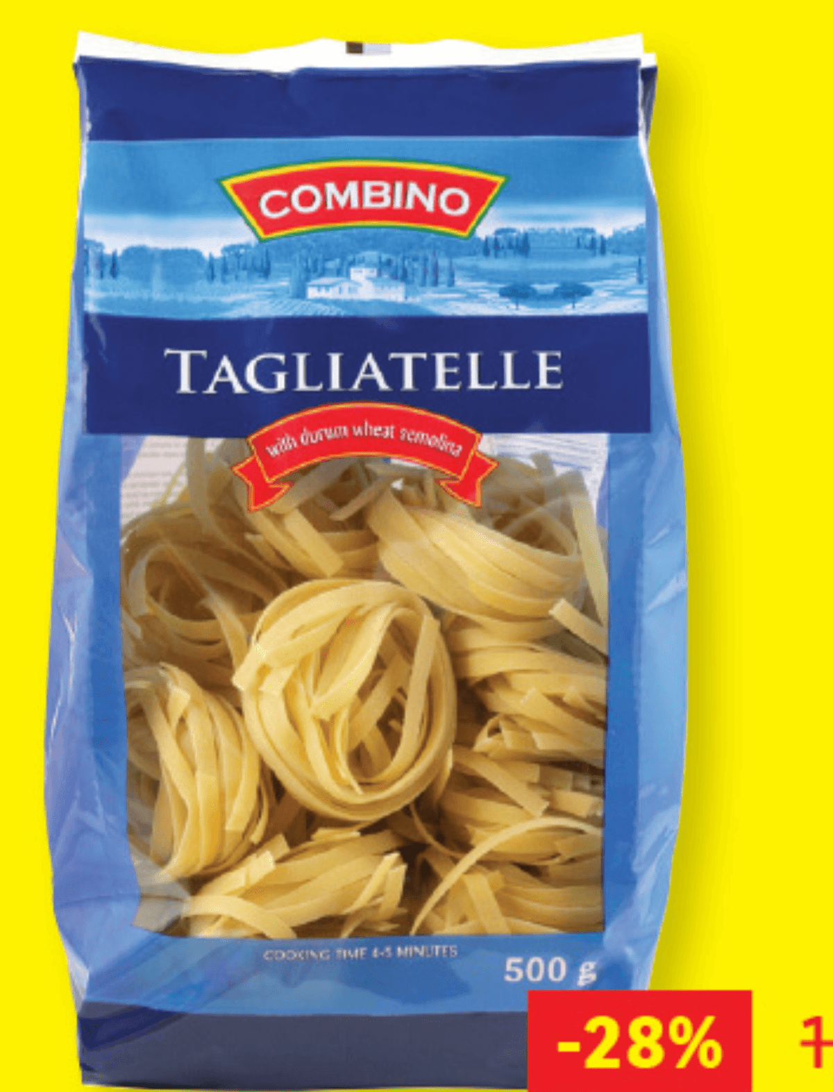 Combino široki rezanci 500 g Akcija v trgovini Lidl