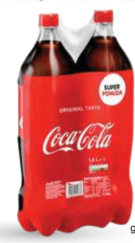 Pijača Coca-Cola 2 x 1,5 l Akcija v trgovini Mercator
