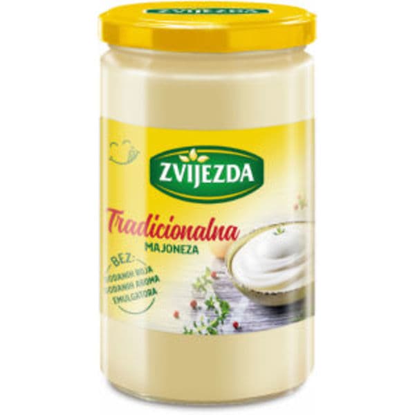 Majoneza Zvijezda 620 g Akcija v trgovini Mercator