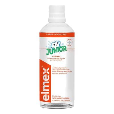 Elmex otroška ustna voda 400 ml Akcija v trgovini E.Leclerc
