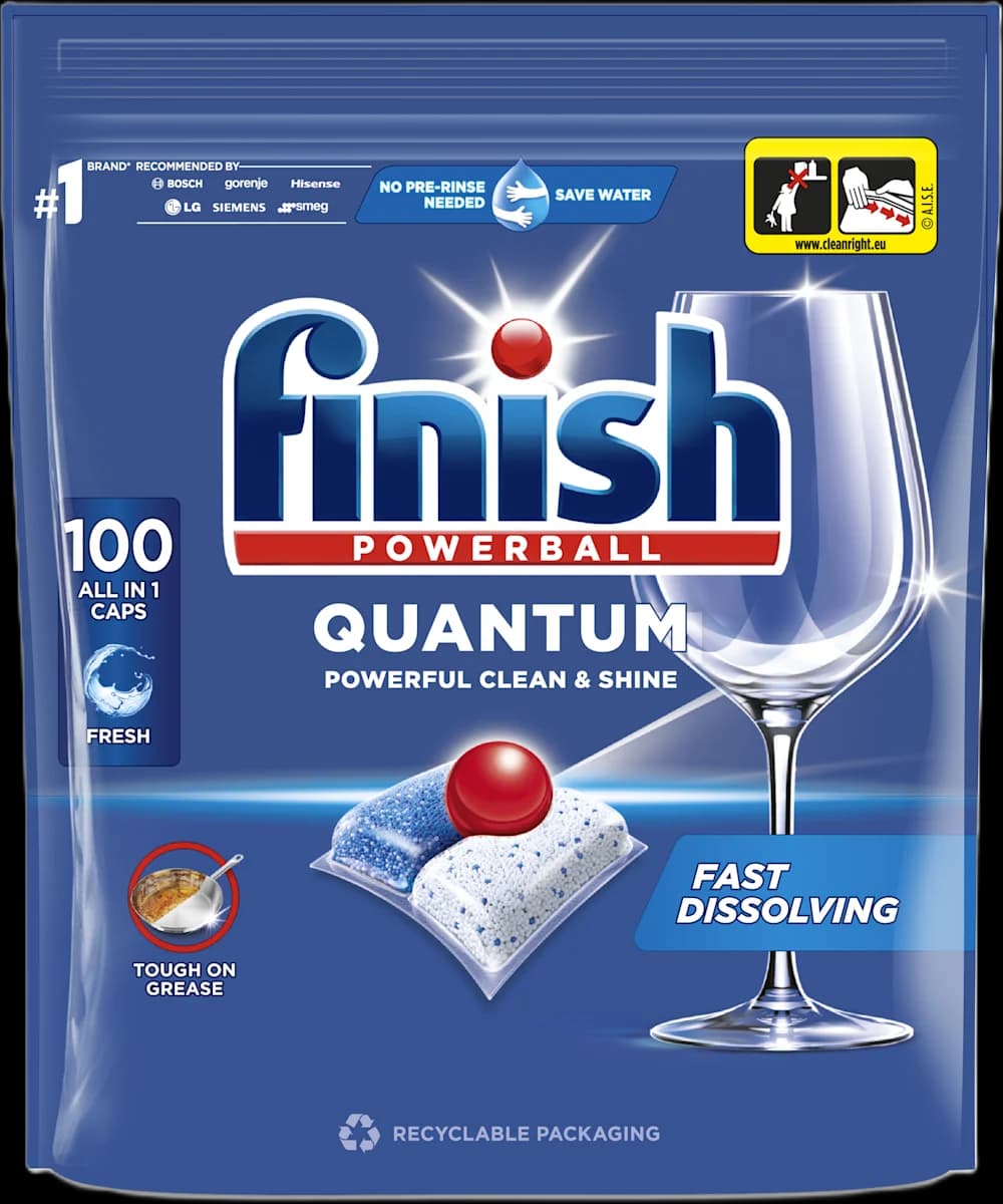 Finish detergent za strojno pomivanje posode Akcija v trgovini Mercator