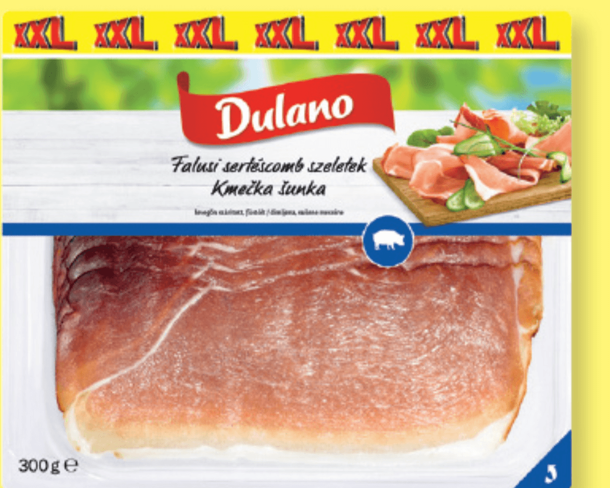 Dulano Kmečka šunka XXL 300 g Akcija v trgovini Lidl