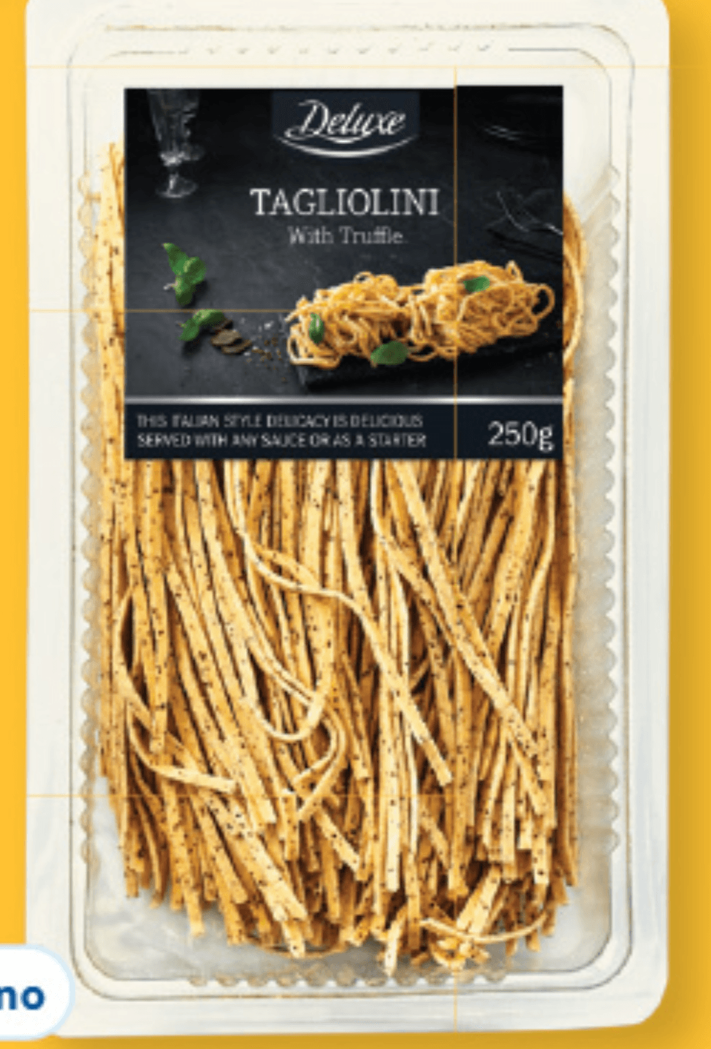 Deluxe Sveže testenine „Tagliolini“ s tartufi 250 g Akcija v trgovini Lidl