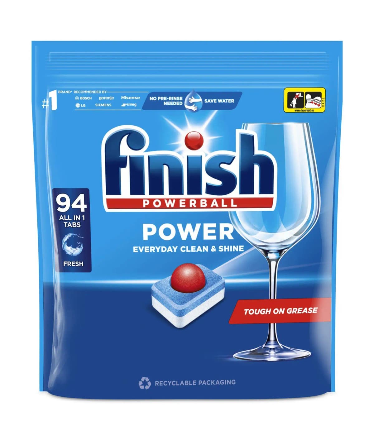 Finish detergent za strojno pomivanje posode Quantum, 72 kapsul • All in 1 Power, 94 tablet • Power gel, 2 x 900 ml Akcija v trgovini Tuš