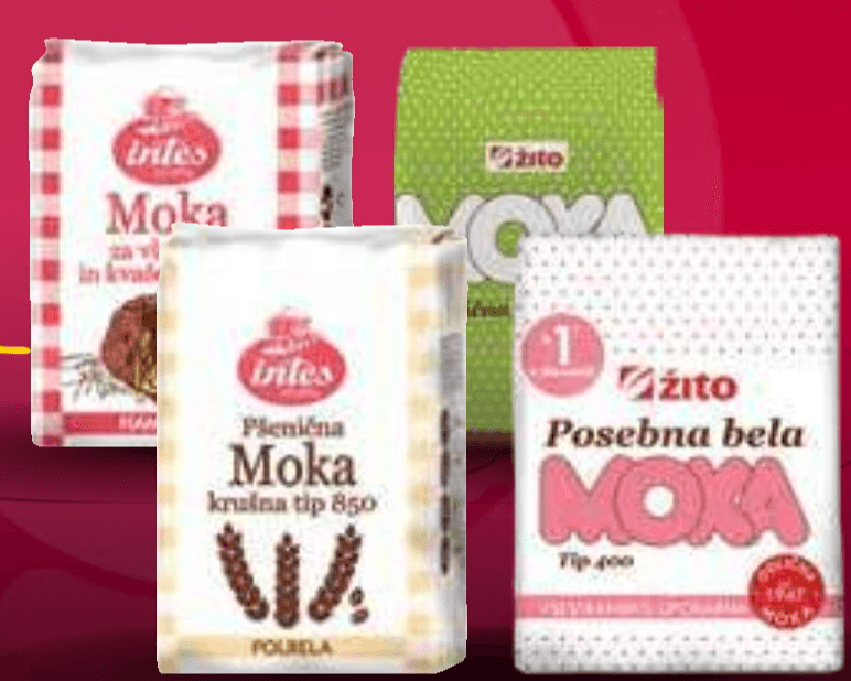 Moke Žito in Intes Akcija v trgovini Mercator