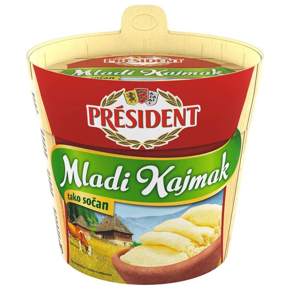 Mladi kajmak Président 250 g Akcija v trgovini E.Leclerc