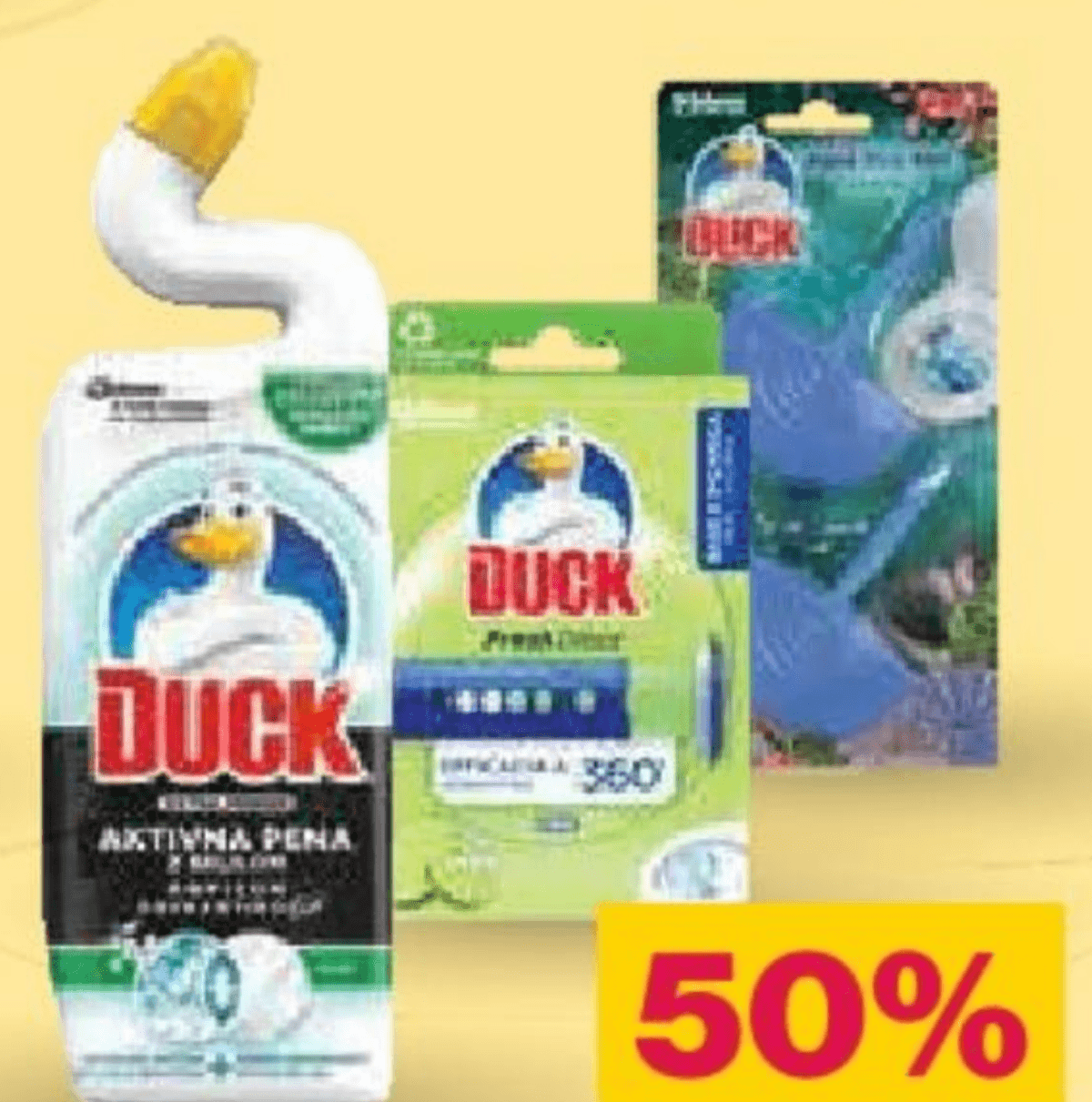 Izbrani izdelki Duck Akcija v trgovini Mercator
