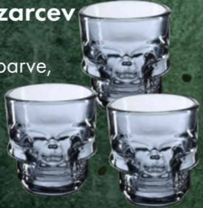 Komplet kozarcev za žganje 6-delni, 40 ml Akcija v trgovini Dipo