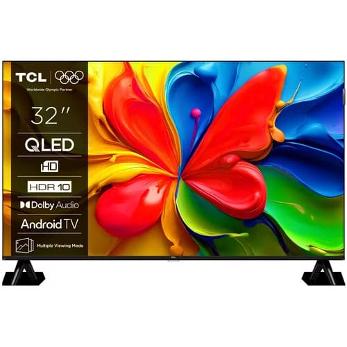 QLED Televizor TCL 32S4K HD DVB-T2/S2 Android 80 cm Akcija v trgovini Pevex