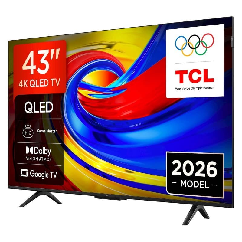 QLED televizor TCL 43P7L UHD DVB-T2/S2 Google 108 cm Akcija v trgovini Pevex