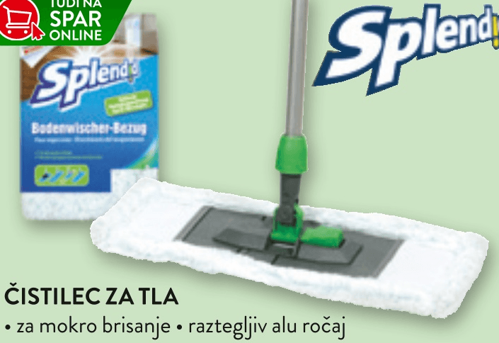 Čistilec za tla Splend Akcija v trgovini Spar