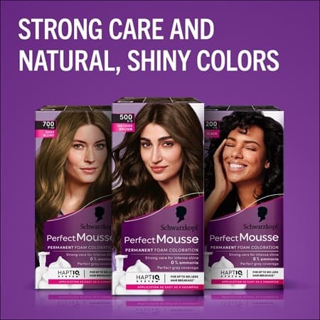 Barva za lase Schwarzkopf Perfect Mousse Akcija v trgovini E.Leclerc