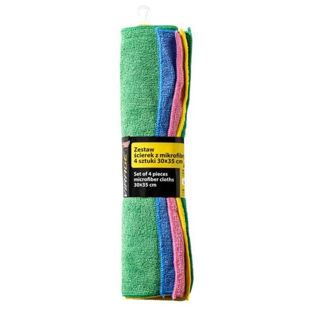 Krpa mikrofiber 4 kos Akcija v trgovini Mercator