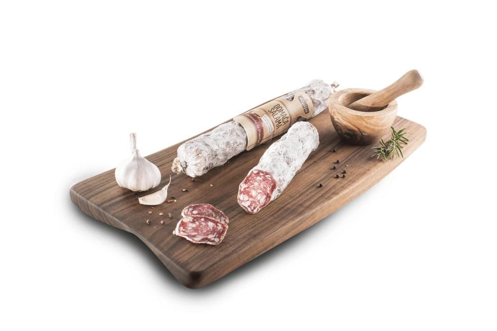 Alpija domača salama 230 g Akcija v trgovini Spar