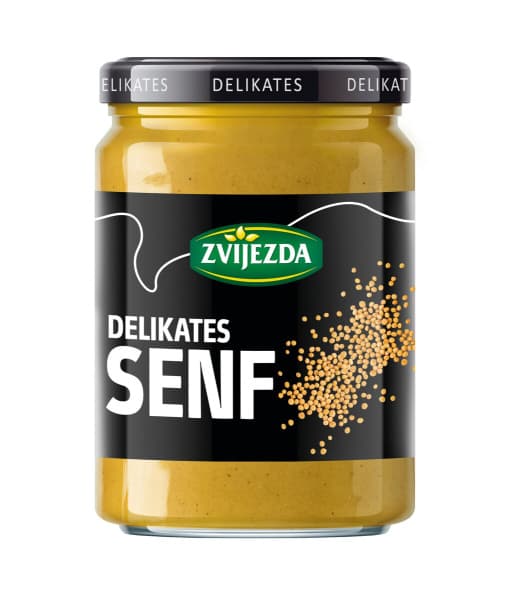 Delikatesna gorčica Zvijezda 190 g ali 290 g Akcija v trgovini E.Leclerc